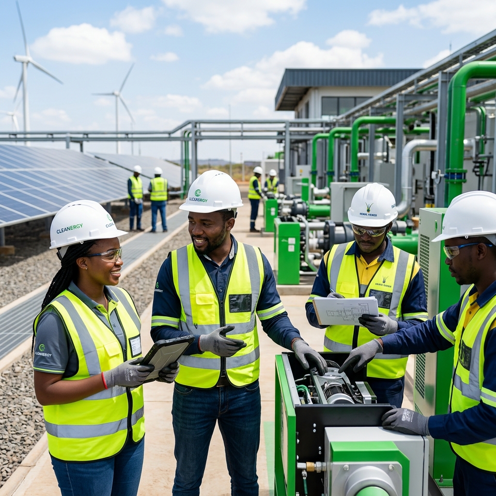 Skye Energies professionals at work
